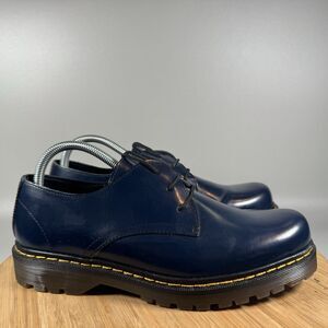 Uni-Kio Lace Up Oxfords Womens EU 41 US 10 Blue Leather Shoes